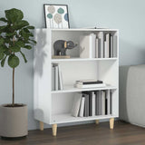 Vidaxl dressoir 69,5x32,5x90 cm bewerkt hout hoogglans wit