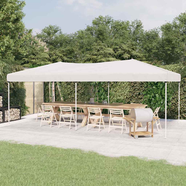 Vidaxl PartyTent Składany 3x6 m biały
