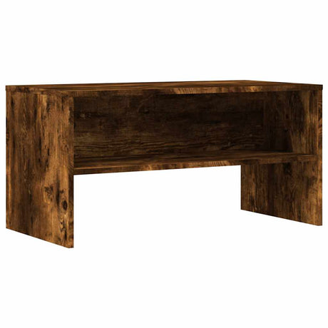 Vidaxl tv-meubel 80x40x40 cm bewerkt hout gerookt eikenkleurig