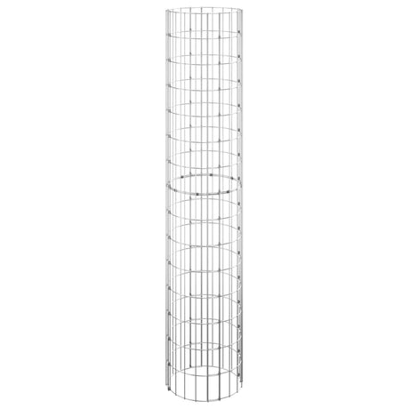 Vidaxl Gabion Round Ø30x150 cm ocynkowana stal