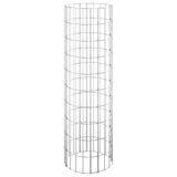 Vidaxl Gabion Planters 3 ST Rund Ø30x100 cm stal