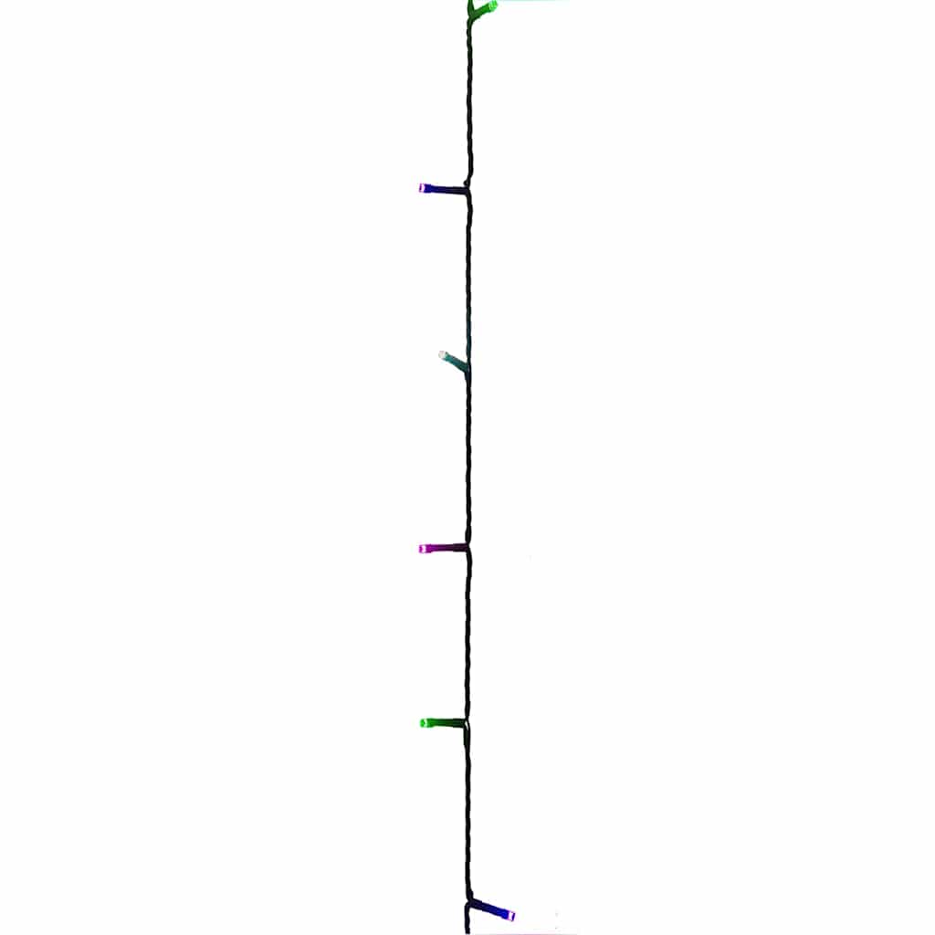 Vidaxl Light Garland z 150 diodami LED 15 m PVC Multi -Colored Pastel