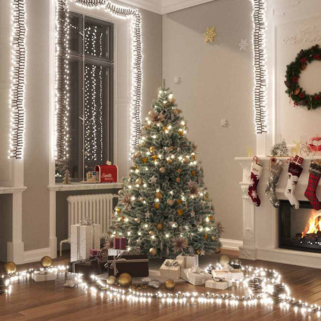 Vidaxl Light Garland Cluster z 1000 diod LED zimno biały 11 m PVC