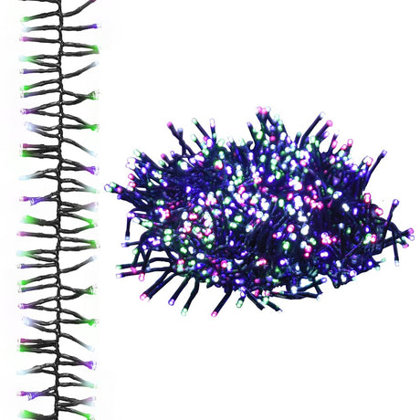 Vidaxl Light Garland Cluster z 3000 LED Pastel Multicolour 23 M PVC