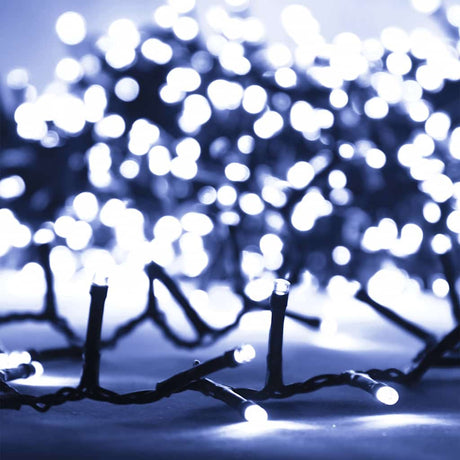 Vidaxl Light Garland Compact z 400 diodami LED 13 M PVC zimna biała