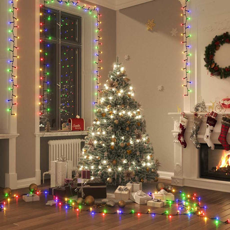 Vidaxl Light Garland Compact z 1000 diod LED z wieloma klaworami 25 m PVC