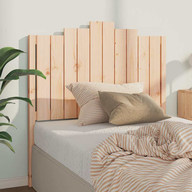 Vidaxl hoofdbord 106x4x110 cm massief grenenhout