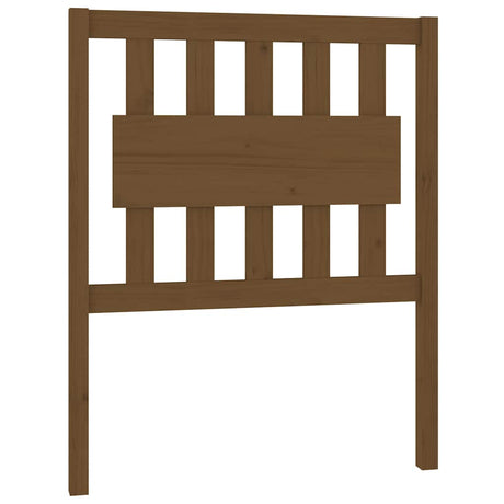 Vidaxl hoofdbord 80,5x4x100 cm massief grenenhout honingbruin