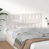 Vidaxl hoofdbord 145,5x4x100 cm massief grenenhout wit