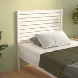 Vidaxl hoofdbord 96x4x100 cm massief grenenhout wit