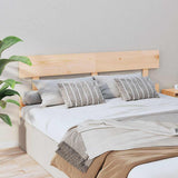 Vidaxl hoofdbord 154x3x81 cm massief grenenhout
