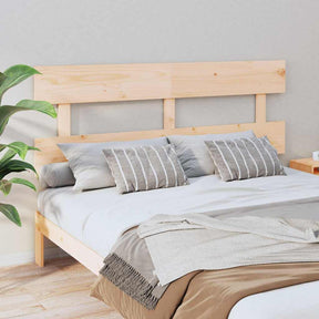 Vidaxl hoofdbord 154x3x81 cm massief grenenhout
