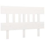 Vidaxl hoofdbord 143,5x3x81 cm massief grenenhout wit