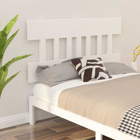 Vidaxl hoofdbord 143,5x3x81 cm massief grenenhout wit
