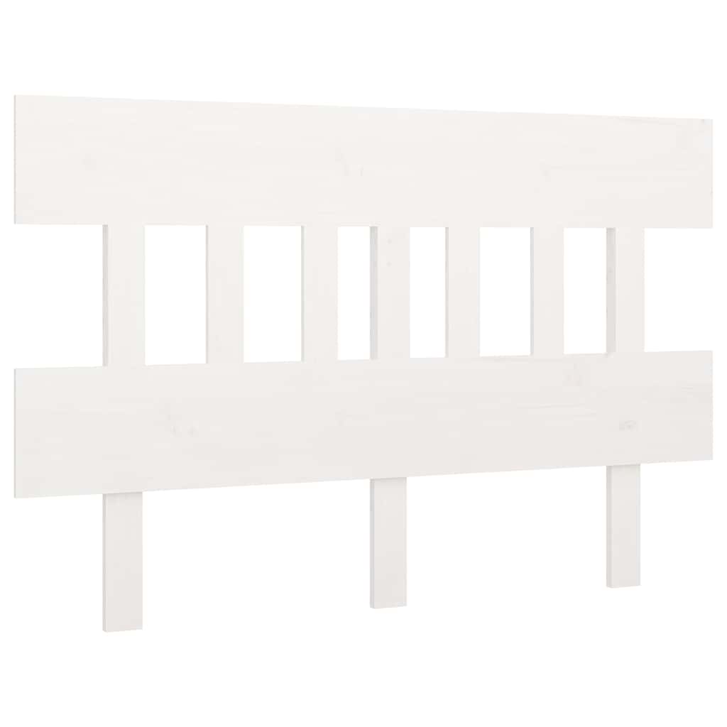 Vidaxl hoofdbord 163,5x3x81 cm massief grenenhout wit
