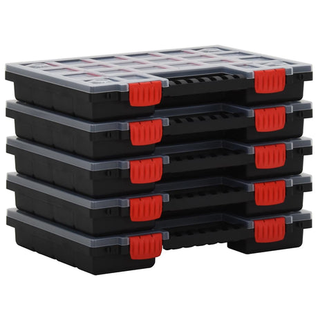 Pudełka asortymentowe Vidaxx 5 szt. 34,5x25x5 cm polipropylen