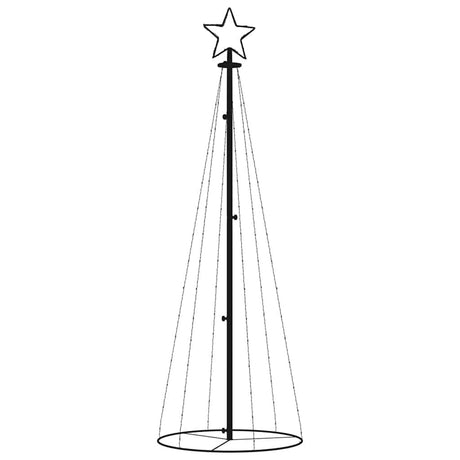 Choinka stożkowa Vidaxx 108 diod LED 70x180 cm ciepła biel