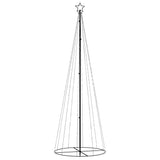 Vidaxl kegelkerstboom 310 diody LED 100x300 cm niebieski