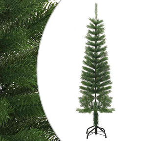 Vidaxl kunstkerstboom ze standardowym wąskim 150 cm PE