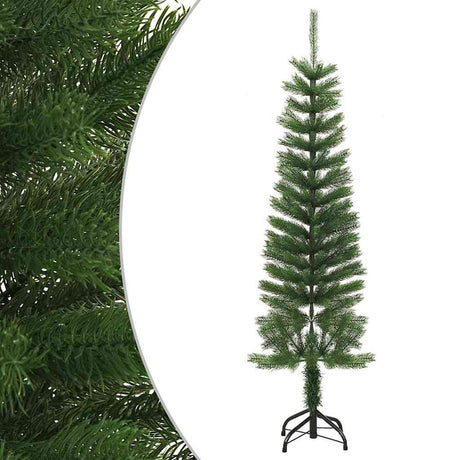 Vidaxl kunstkerstboom ze standardowym wąskim 150 cm PE