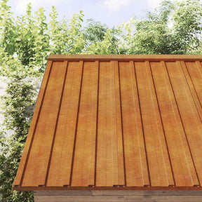 Panele dachowe vidaxl 12 St 80x44 cm Corten Steel Rusty