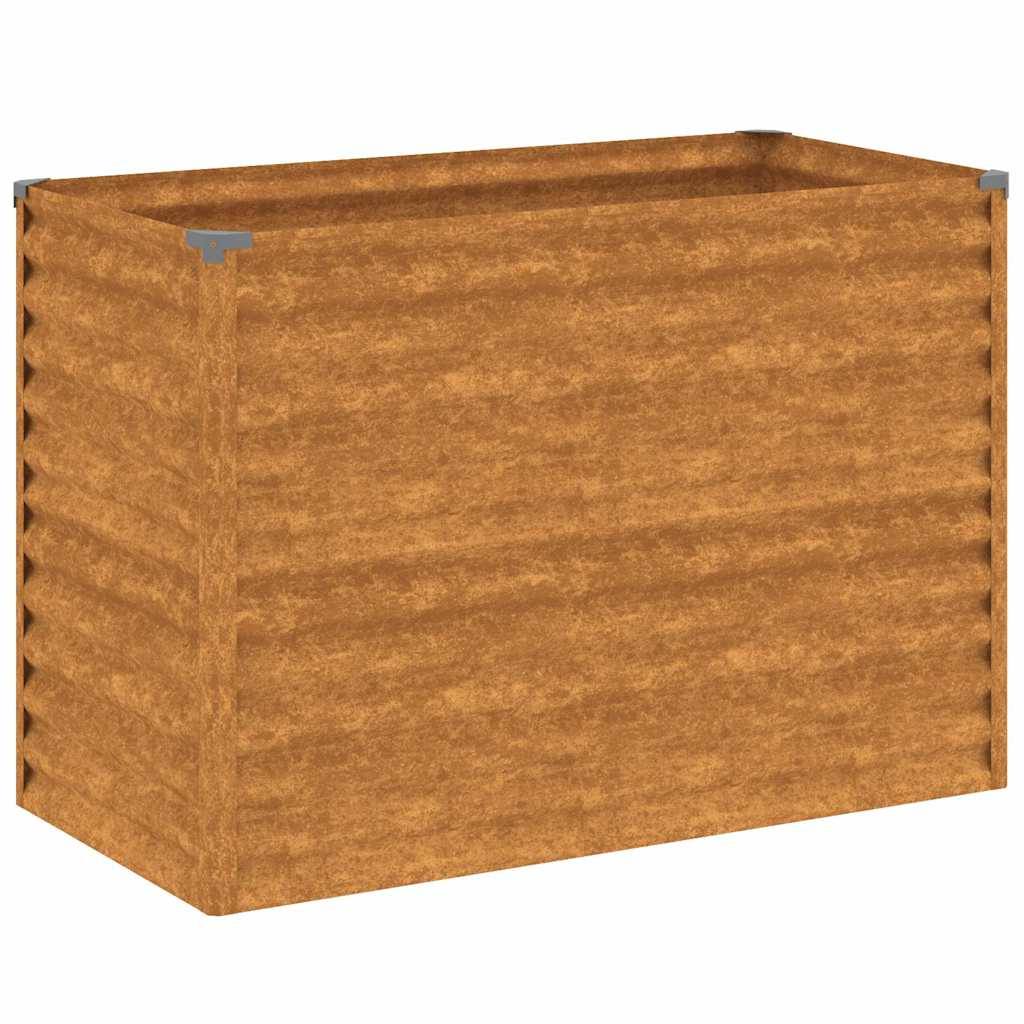Podwyższona skrzynka ogrodowa Vidaxx 100x50x69 cm ze stali corten