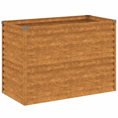 Podwyższona skrzynka ogrodowa Vidaxx 100x50x69 cm ze stali corten