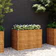 Podwyższona skrzynka ogrodowa Vidaxx 100x50x69 cm ze stali corten