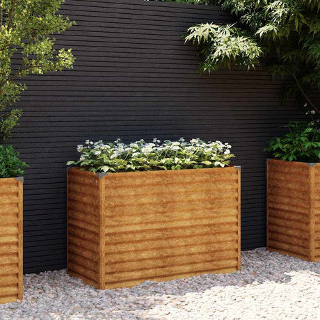 Podwyższona skrzynka ogrodowa Vidaxx 100x50x69 cm ze stali corten