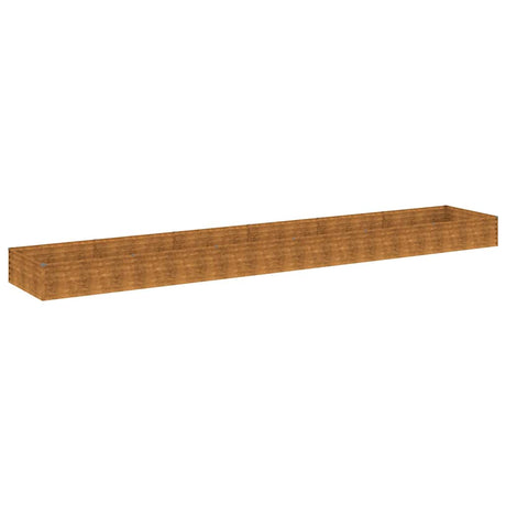 Vidaxl Sadzarka podniesiona 579x100x36 cm Cortenstaal