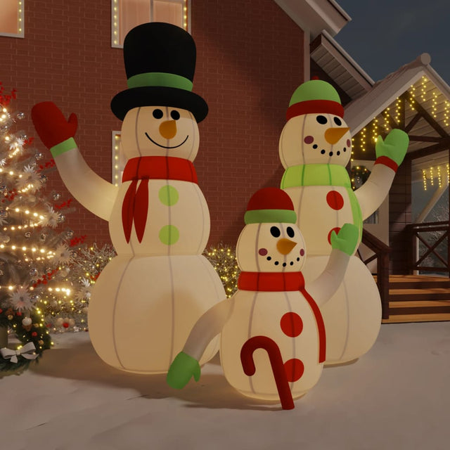 Vidaxl Snowman nadmuchiwa z diodami LED 500 cm