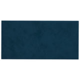 Panele ścienne vidaxl 12 St 2,16 m² 60x30 cm aksamitne niebieskie