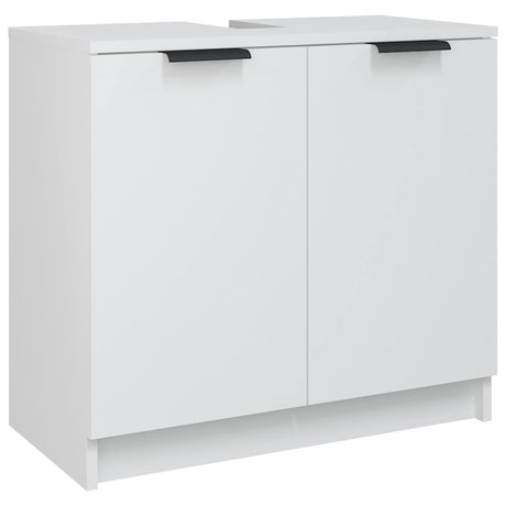 Vidaxl badkamerkast 64,5x33,5x59 cm bewerkt hout wit