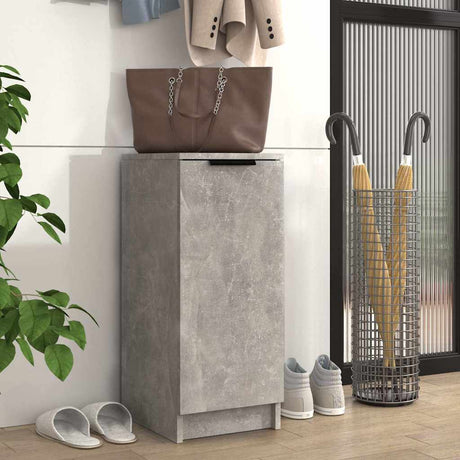 Szafka na buty Vidaxx 30x35x70 cm z drewna konstrukcyjnego, betonowa, szara