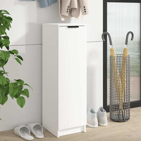 Szafka na buty Vidaxx 30x35x100 cm z drewna konstrukcyjnego w kolorze białym