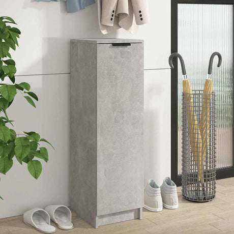 Szafka na buty Vidaxx 30x35x100 cm drewno konstrukcyjne, beton szary