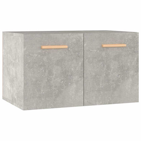Vidaxl wandkast 60x36,5x35 cm bewerkt hout betongrijs