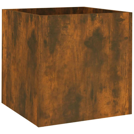 Vidaxl Sadzarca Big 40x40x40 cm Wytworzony drewniany drewniany dąb kolorowy