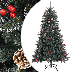 Vidaxl kunstkerstboom ze standardowym 150 cm PVC Green