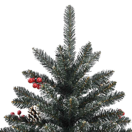 Vidaxl kunstkerstboom ze standardowym 210 cm PVC zielony