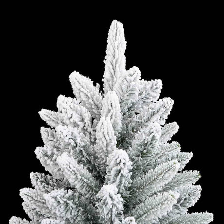 Vidaxl kunstkerstboom ze śniegiem 210 cm PVC i PE