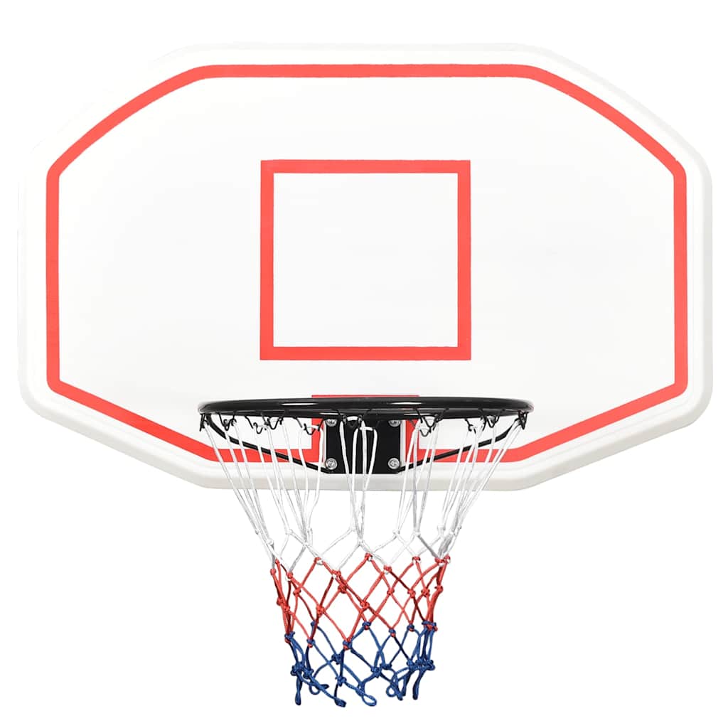 Witaxl Basketball Board 109x71x3 cm Polietylen White