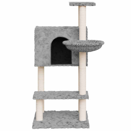Vidaxl Cat Furniture z Sisal Scrating Posts 108,5 cm jasnoszary