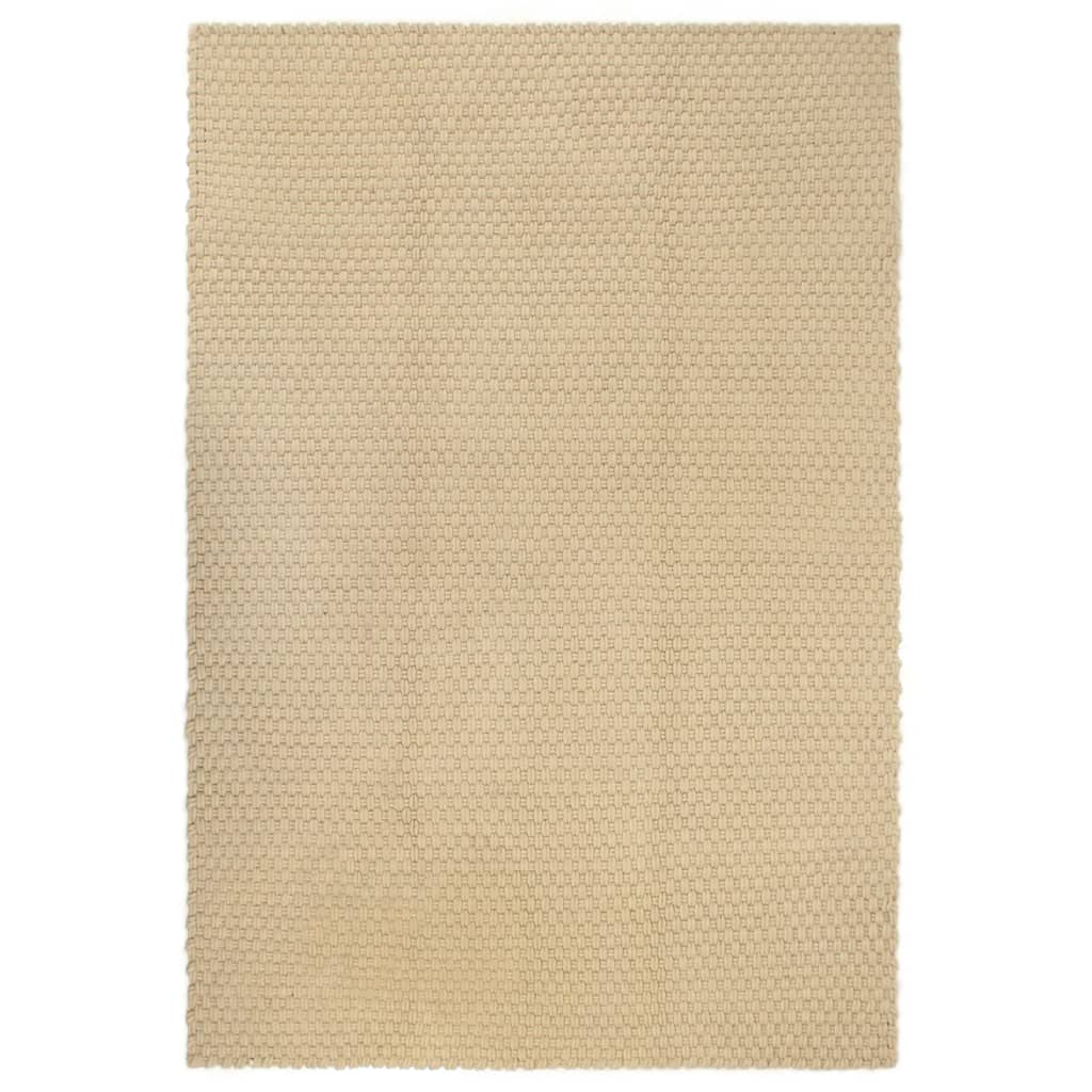 Bawełniany dywan Vidaxl 80x160 cm naturalny