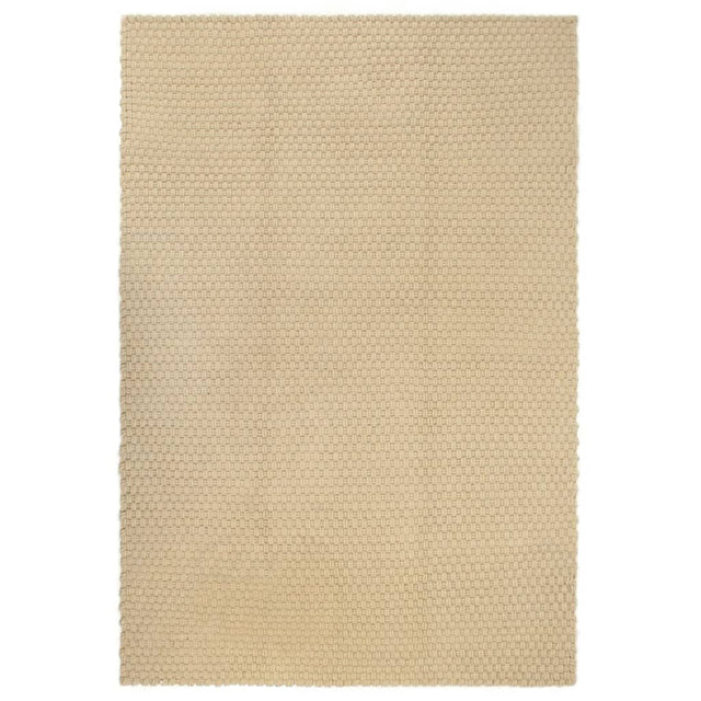 Bawełniany dywan Vidaxl 80x160 cm naturalny