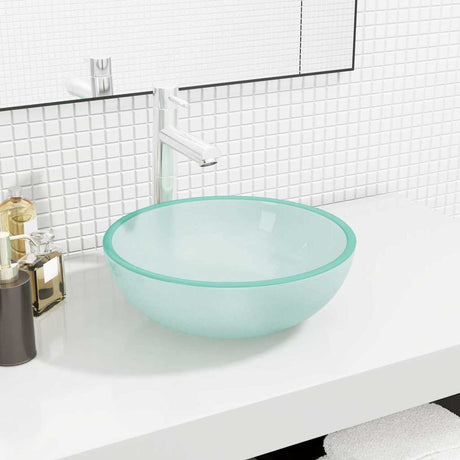 Vidaxl Washbasin 35x12 cm Tartled Matte