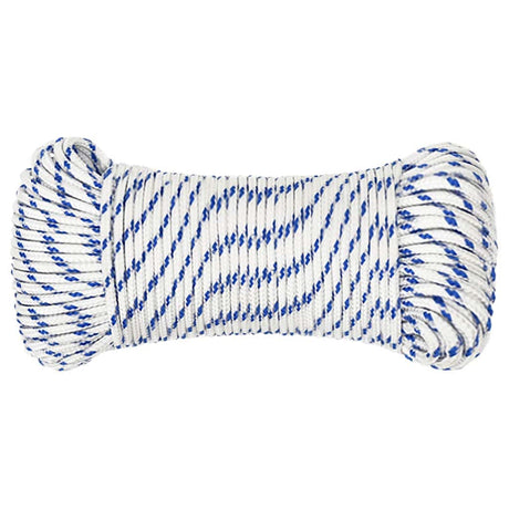 Lina do łodzi VidaXL 4 mm 25 m, polipropylenowa, biała