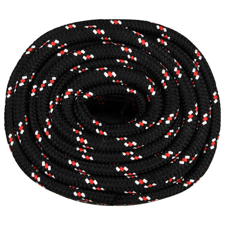 Lina łodziowa Vidaxxl 20 mm 50 m, polipropylenowa, czarna