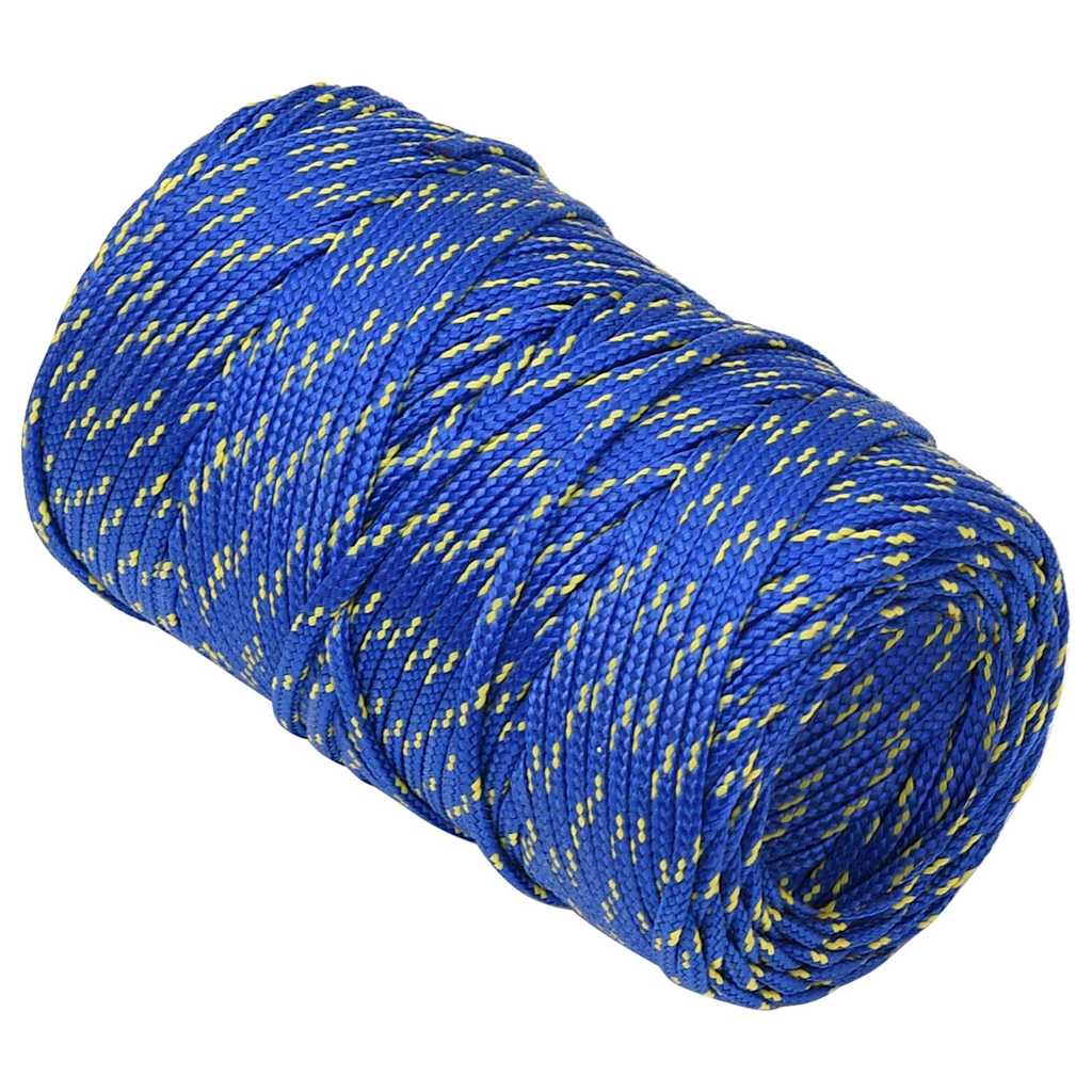 Lina łodzi vidaxl 2 mm 100 m Polipropylen Blue
