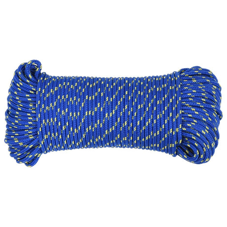Lina do łodzi Vidaxl 3 mm 25 m, polipropylenowa, niebieska